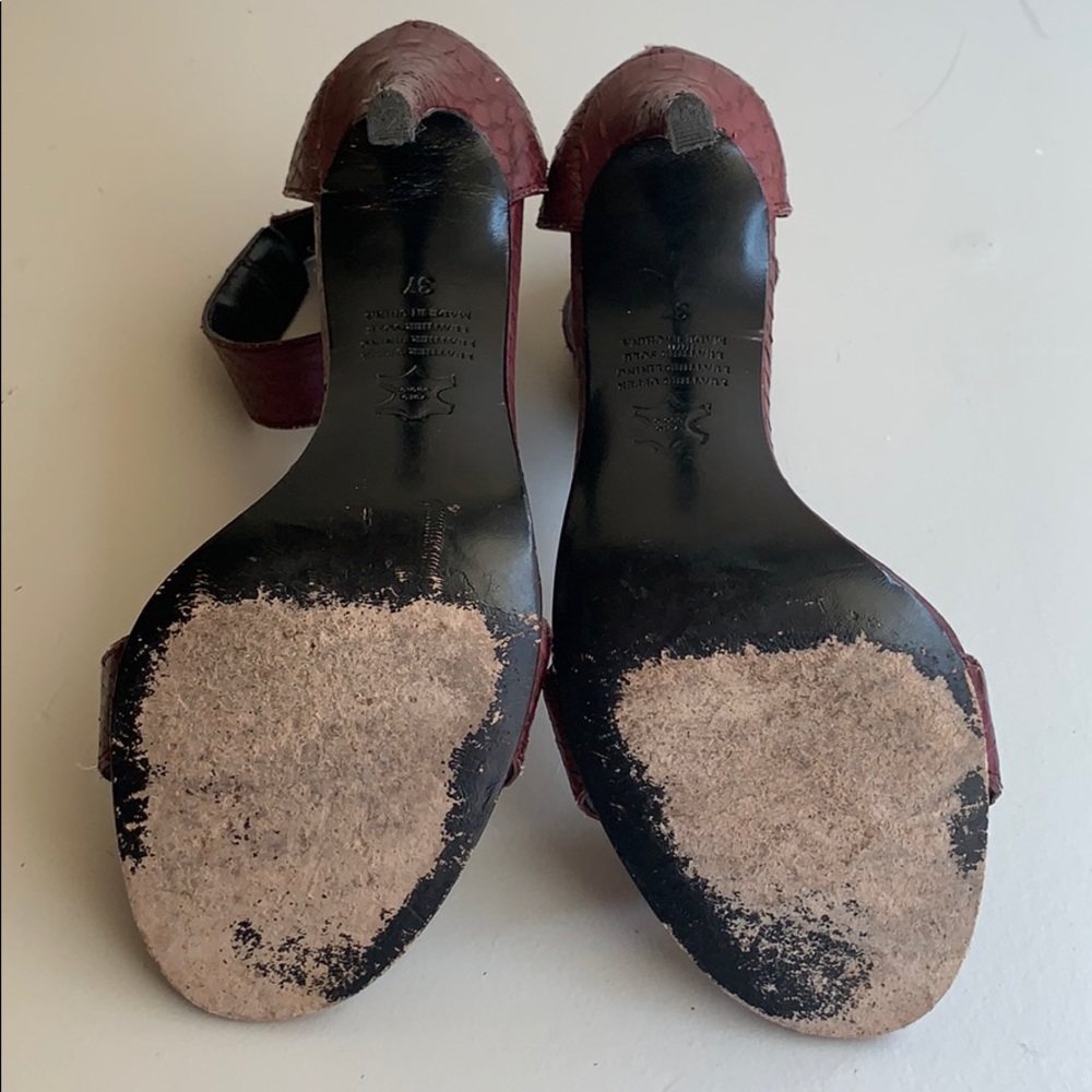 Genuine Snakeskin High Heels - Picture 8 of 8